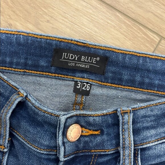 Judy Blue High Rise Denim Jeans size 3/26 - Picture 5 of 9